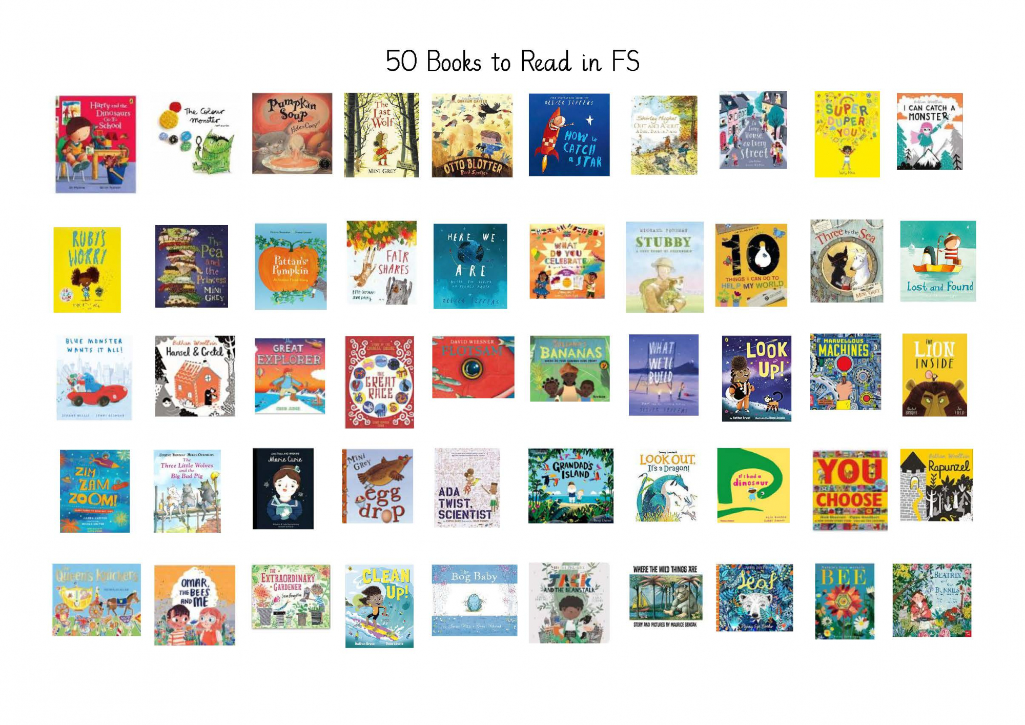 50 Books to Read in FS
